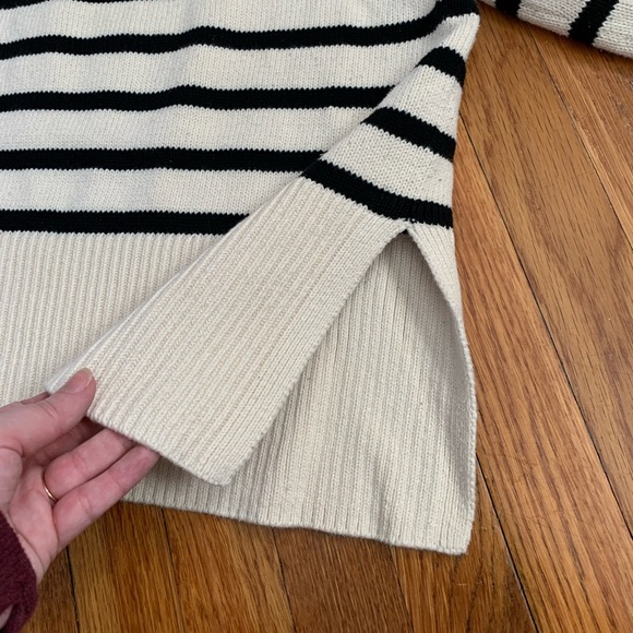 Gap striped oversized sweater nautical Fishermancore 100% cotton - Picture 6 of 8
